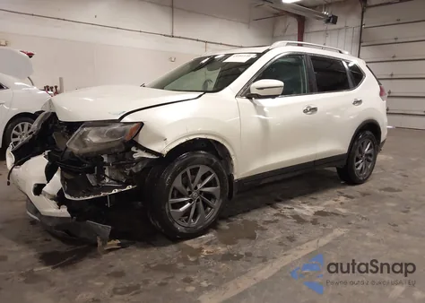 2016 Nissan Rogue Sl z USA, uszkodzony, nr VIN 5N1AT2MV0GC775822